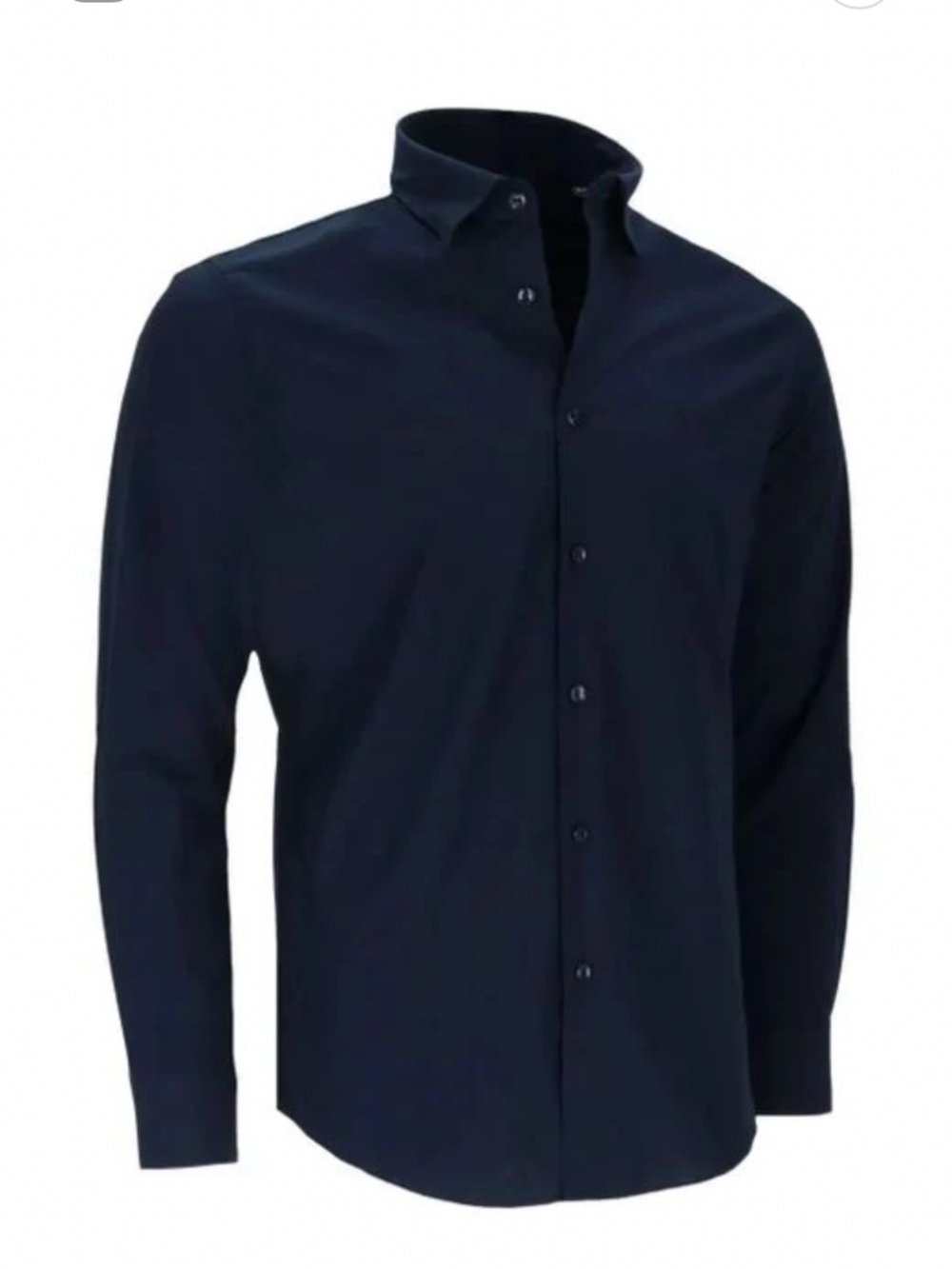 350$ Roberto Cavalli Blue Long-Sleeve Button-Fastening Shirt